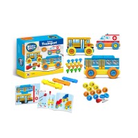 Build a Vehicle Urban Transport Thinking Kit, 3 in1 DIY Vehicle Building Toy Set for Children, Kids, Ages 3 and Up - 824