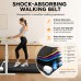 Walking Pad Under Desk Treadmill 2.5 HP Quiet Motor, 0.6–3.8 MPH, LED Display, Remote Control, 265 lb Capacity, Compact Portable Walking Treadmill for Home Office 