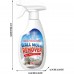 Wall Mold Stain Remover Spray, 240 mL Multi-Surface Bathroom Cleaner for Tile, Grout, Walls, Ceilings, Kitchen, Laundry Room & Shower Stain Cleanup, Ready-to-Use Bottle