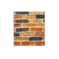 20 PCS 3D Brick Wall Tile Stickers, Self-adhesive Foam Brick Wallpaper Sticker, Easy to Stick and Peel for Home, Kitchen, Living Room, Bathroom 