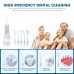 Intelligent Water Flosser, Portable Oral Irrigator Teeth Cleaner with 3 Modes, 300ML Water Tank, Rechargeable Oral Hygiene Flossing for Travel & Home