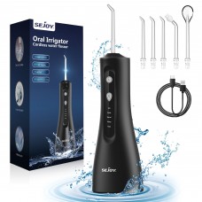 Water Flosser, 5 Modes, 300 mL Cordless Oral Irrigator, Travel