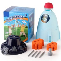 Space Rocket Water Toy for Kids – Outdoor Sprinkler Rocket Launcher Powered by Water Spray, Fun Backyard Summer Toy for Boys & Girls, Easy Assembly, Ages 3+