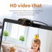 1080P HD Webcam Web Camera Built-in Microphone Auto Focus 90 Degree Angle Of View for Windows, Mac OSX