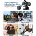1080P Webcam with Microphone, Full HD Camera with Privacy Cover for PC Laptop, Desktop, Plug and Play for Conference Call, Skype, Zoom - ECG-C01
