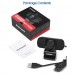 1080P Webcam with Microphone, Full HD Camera with Privacy Cover for PC Laptop, Desktop, Plug and Play for Conference Call, Skype, Zoom - ECG-C01