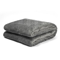 Weighted Blanket with Duvet Cover, 30 LBS, 94" x 96" inch King Size Heavy Blanket, Hypoallergenic & Odorless, Relieves Stress & Anxiety (Grey)