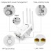 WAVLINK AC1200 WiFi Extender, Dual Band WiFi Range Extender with 4 High Gain External Antenna 1200Mbps, 802.11AC, WPS Easy Set Up, Wall Plug - WL-WN575A3