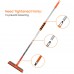 MATCC 2 in 1 Window Cleaning Tools with Sponge Scrubber, 48'' Extendable Handle, Squeegee, 180 Rotating for Cleaning Outdoor, Indoor, Windows, Cars - MCW002