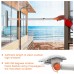 MATCC 2 in 1 Window Squeegee Cleaner Kit with 48'' Extendable Handle for Cleaning Outdoor, Indoor, Windows, Cars - MCW003