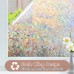Window Privacy Film, Removable 3D Rainbow Covering No Glue Static Cling, UV Blocking for Home, Office, Windows - 44.5 x 200 cm