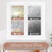Window Privacy Film, Removable 3D Rainbow Covering No Glue Static Cling, UV Blocking for Home, Office, Windows - 44.5 x 200 cm