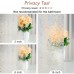 Window Privacy Film, Removable 3D Rainbow Covering No Glue Static Cling, UV Blocking for Home, Office, Windows - 44.5 x 200 cm