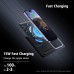 3 in 1 Wireless Charger, Universal Compatible Foldable Charging Station with Night Light for iPhone, Android, Apple Watch, Airpods (Black) - X004IXK2IL