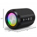 F20 RGB LED Wireless Speaker, Portable Blueooth Speaker with TWS, IPX5 Waterproof, LED Lights, TF Card Slot for Home, Travel, Parties, Beach (Black)