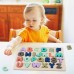 2-Pack Wooden Puzzle for Toddlers, Wooden Alphabet and Number Shape Puzzles for Kids - 0606