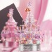 Christmas Tree Building Set, 730 Pieces, Music Box, Pink