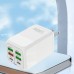 6-Port USB Wall Charger, 4 USB-A and 2 USB-C PD