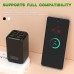 6-Port USB Wall Charger, 4 USB-A and 2 USB-C PD