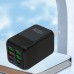 6-Port USB Wall Charger, 4 USB-A and 2 USB-C PD