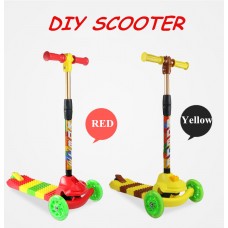Fascol MK001 DIY Building Block Scooter